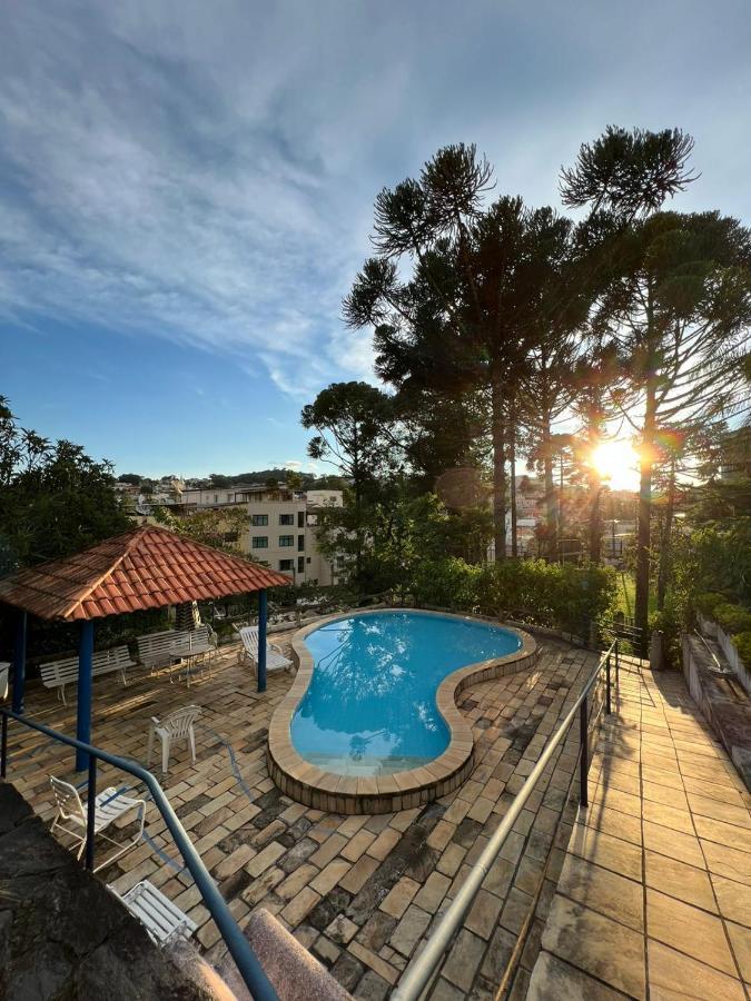 Apartamento Aconchegante Em Condominio Encantador. Lambari  Exterior photo